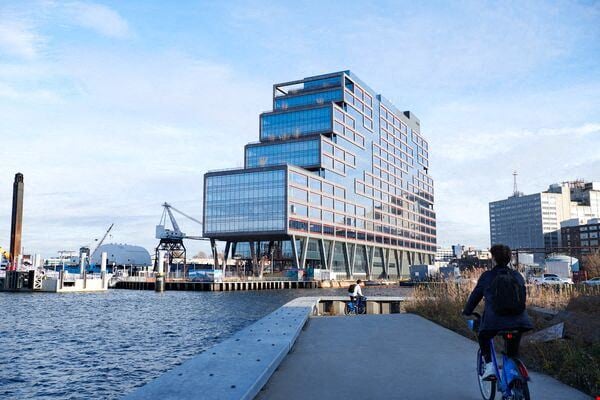 Dock 72 WeWork workspace, Brooklyn Navy Yard, New York