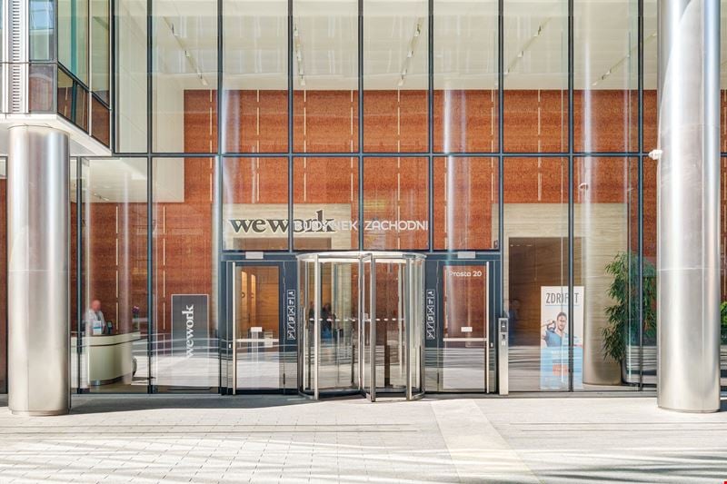 Mennica Towers Exterior
