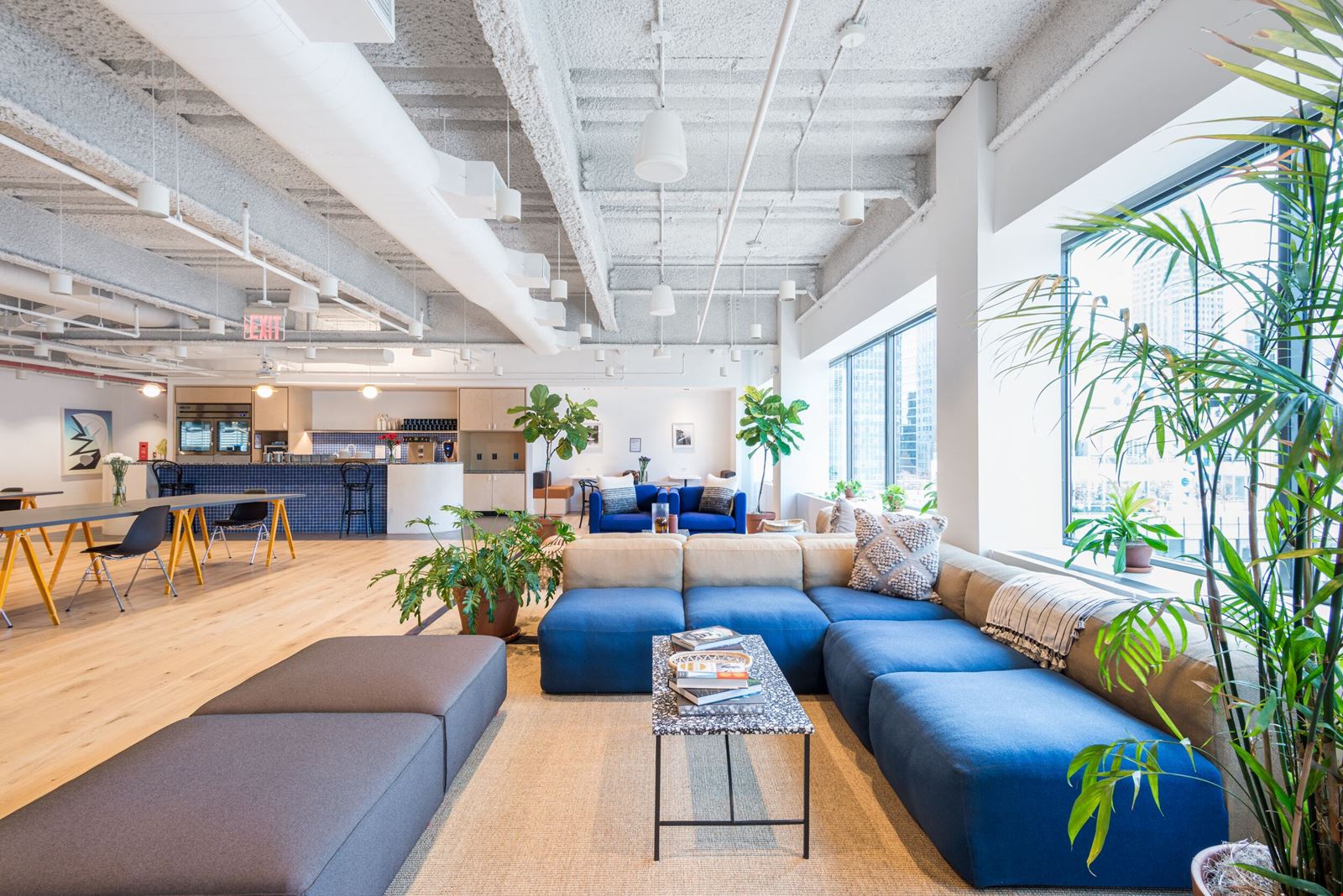 199 Water St WeWork workspace, Financial District, New York