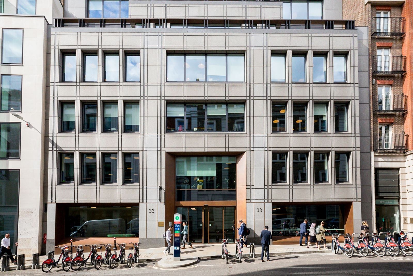 33 Queen Street workspace, London