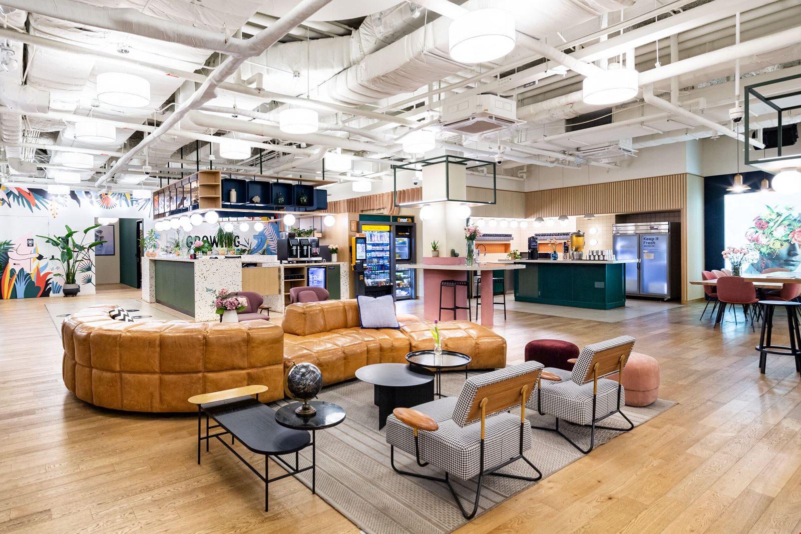 Samseong Station workspace
