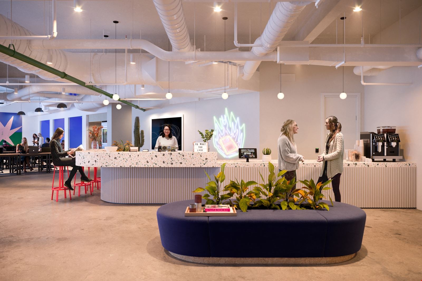 Crossroads workspace, San Mateo, CA