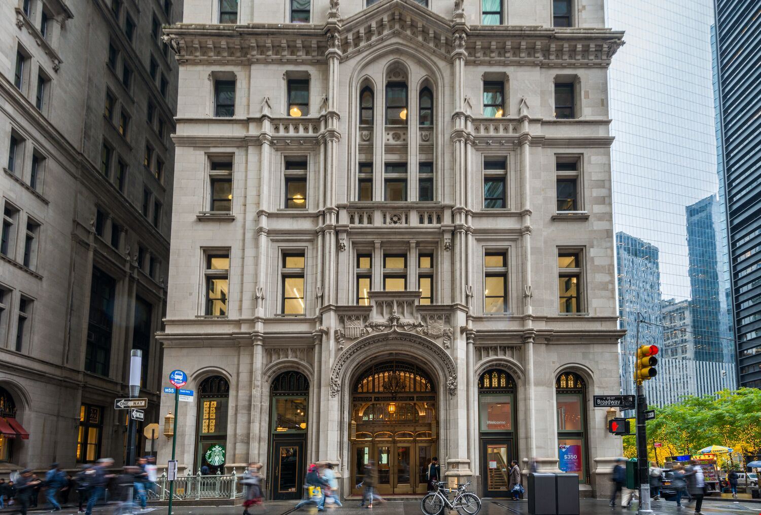 115 Broadway WeWork workspace, Financial District, New York